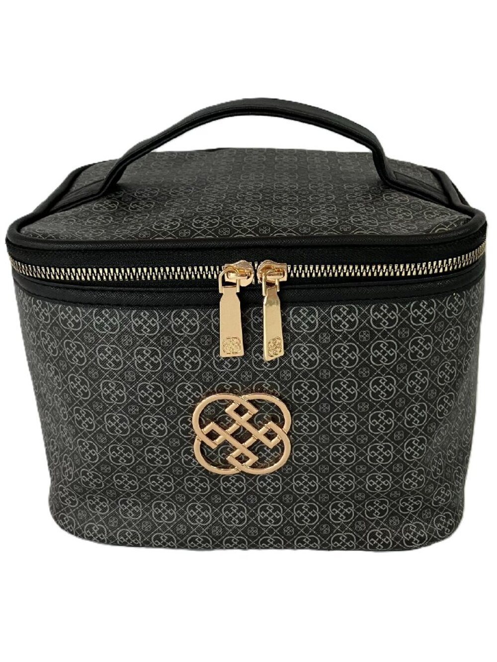 Daisy Fuentes Brown Carry Case/Train Case